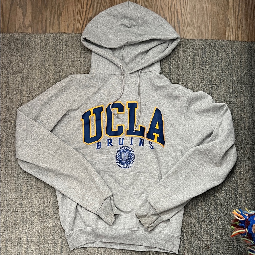 Champion Gray UCLA Bruins Hoodie. small